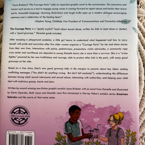 New Book-The Courage Party: Helping Children Understand & Survive Sexual Assault - Picture 2 of 2